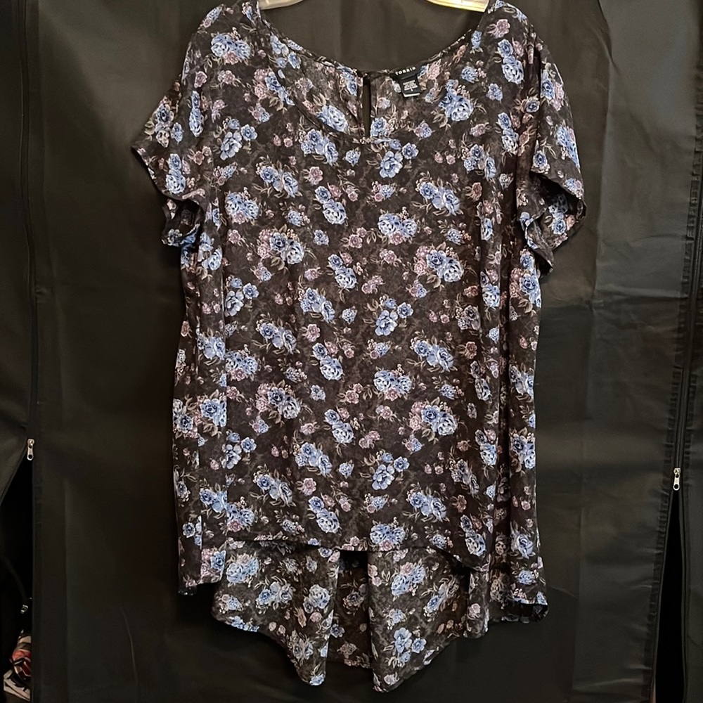 Torrid Plus Size Floral Top